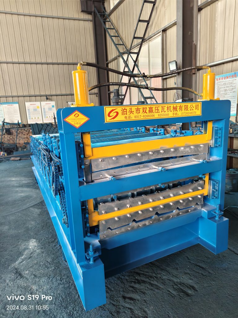 three-layer tile press machine